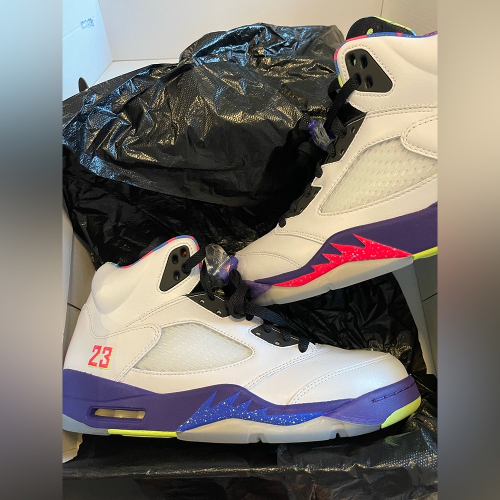 Brand New Nike Air Jordan 5 Alternate Bel-Air Sneakers Size 10